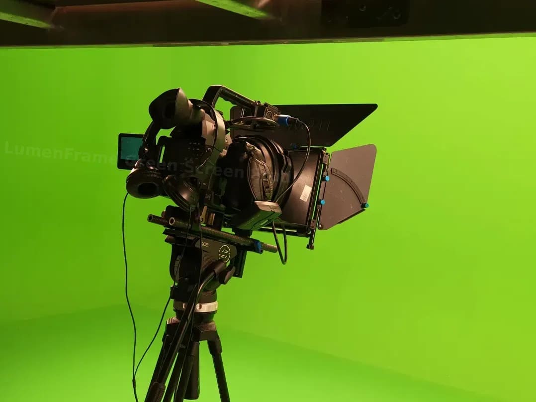 Green screen studio hire